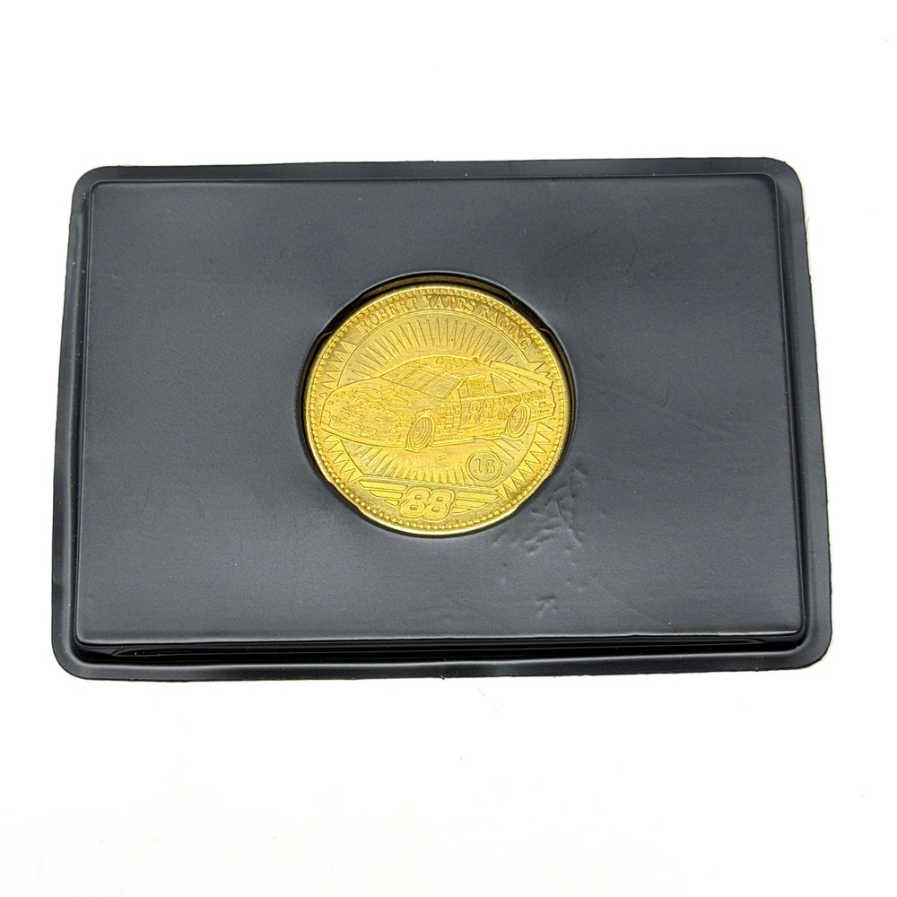 Pinnacle‎ Dale Jarrett Robert Yates Racing Coin NASCAR 88 Gold Tone